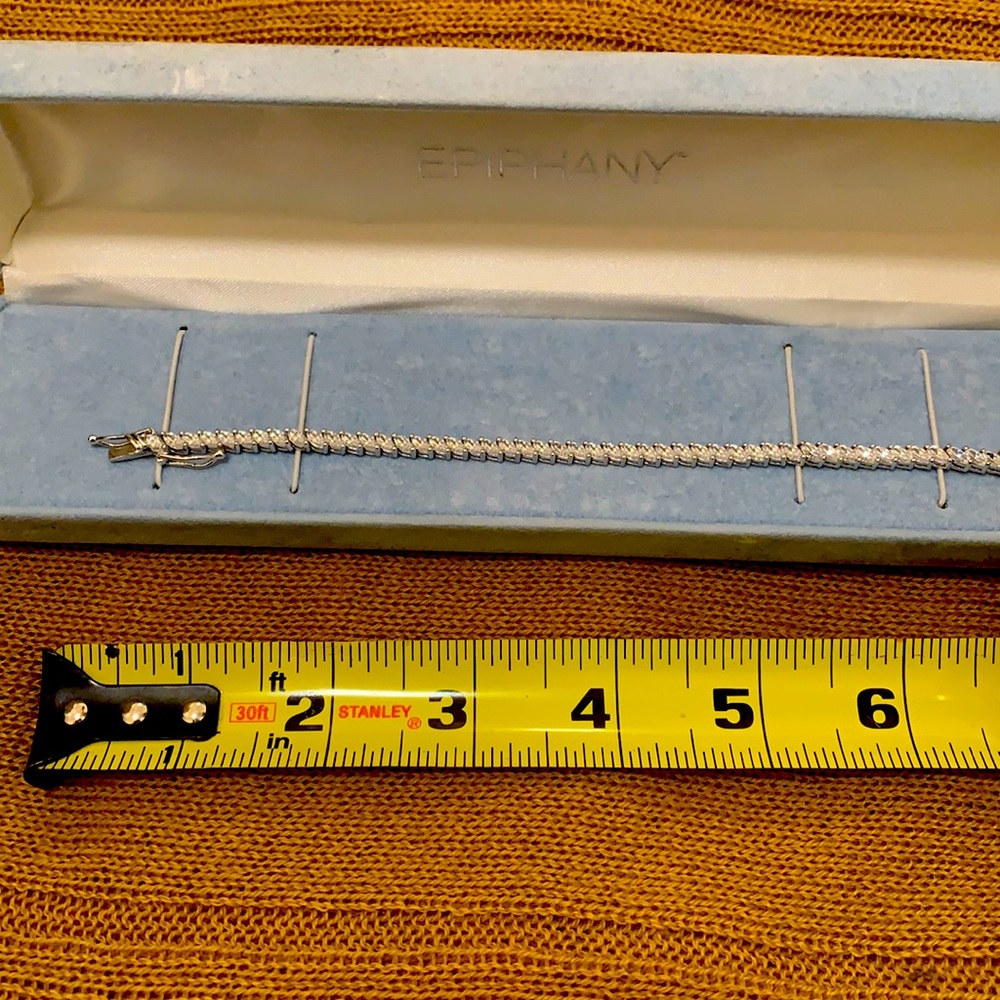 QVC Diamonique Epiphany bracelet.